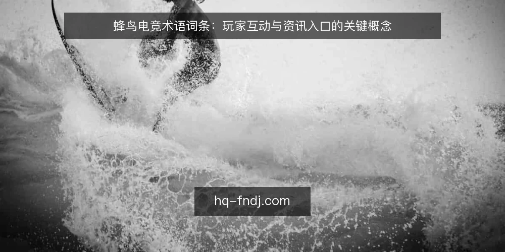 蜂鸟电竞术语词条：玩家互动与资讯入口的关键概念 — 信号观察：什么是蜂鸟电竞的关键术语 配图